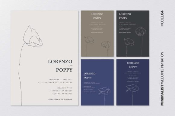 Download Minimalist Wedding Invitation - Wedding Collection