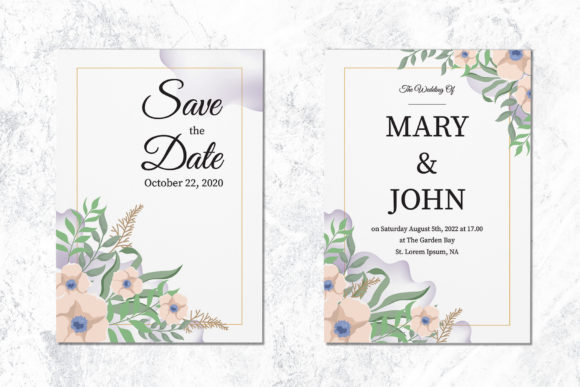 Download Wedding Invitation Card Pink Floral - Wedding Collection